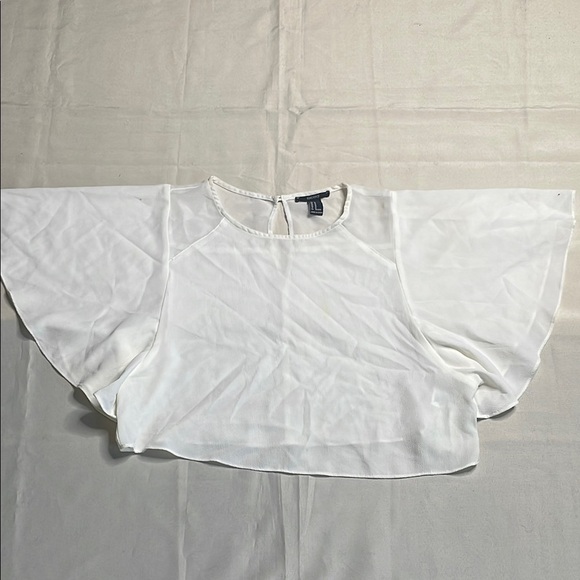 FOREVER 21 White Women's Top - Picture 4 of 10